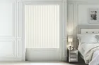 Canvas Ivory - Textured Vertical Blind