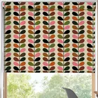 Orla Kiely Multi Stem Made To Measure Roman Blind Pink Red