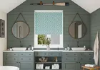 Periwinkle Aqua - Roller Blind