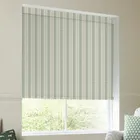 Emily Bond Cornish Stripe Translucent Made To Measure Roller Blind Fern