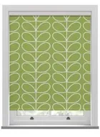 Orla Kiely Jumbo Linear Stem Chalky Green Roller Blind