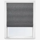 Hadleigh Graphite Roman Blind