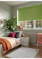 Avocado Green Daylight Roller Blind