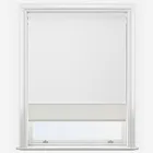 Double Roller Sunvue Porcelain & Cream Double Roller Blind