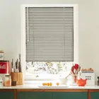 Shiny Silver Perfect Fit Venetian Blinds