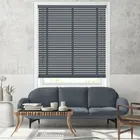 35mm Ethos & Slate Wooden Blinds
