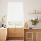 Perfect Fit Brightest White Wooden Blind - 25mm Slat