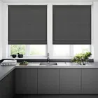 Aden Pewter Roman Blinds