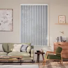 Stick On Valencia Seaside Grey Vertical Blind