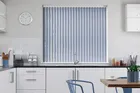 Vito Blue - Textured Rigid Pvc Vertical Blind