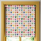Wee Blue Bell Love Hearts Translucent Made To Measure Roller Blind Multi