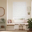 Posy Corsage Cream Roman Blind