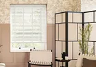 Ecowood Deluxe Absolute White Satin - Motorised Venetian Blind