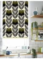 Orla Kiely Rose Bud Moss Roller Blind