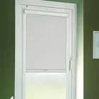 Metz White (moisture Resistant) Perfect Fit Blackout Roller Blinds