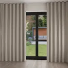 Laura Ashley Gingham Almond Wave Curtain Blinds Uk