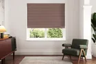 Ted Baker Palm Geo Crimson - Designer Roman Blind