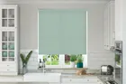 Alpha Turquoise - Fire Retardant Moisture Resistant Roller Blind