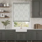 William Morris Blackthorn Stone Roman Blind
