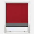 Aqualuxe Lava & Sunvue Jet Black Double Roller Blind