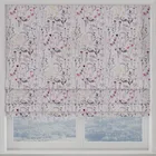 Wildflowers Made To Measure Roman Blind Soft Pink