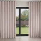 Laura Ashley Sycamore Off White/blush Wave Curtain Blinds Uk