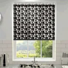 Orla Kiely Owl Made To Measure Roller Blind Graphite