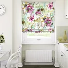 Poppy Venetian Red Roman Blinds