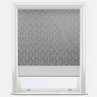 Boheme Steel & Grey Double Roller Blind