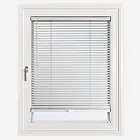 Pure White Easy Stick Wooden Blind