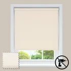 Slumber Blackout Cream No Drill Blackout Blinds