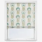 Scandi Floral Seafoam Roman Blind