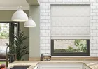 Gentle Palm Warm Grey - Twist&fit Roman Blind