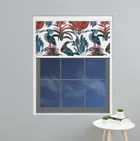 Flamingo White Electric Blocout Blind