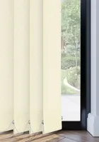 Ecru Rustic Weave Vertical Blind