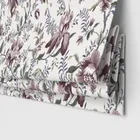 Laura Ashley Editas Garden Blackberry Purple Motorised Blinds Uk