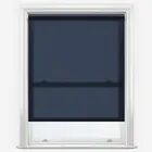 Coulisse Berlin Blue Night Roller Blind