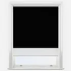Aqualuxe Black & White Double Roller Blind