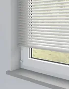 Urban Pewter Faux Wooden Blind - 50mm