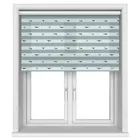Twistfit Sophie Allport Whale Stripe Deep Duckegg Blinds Uk