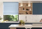 Lace Stripes Vintage Blue - Twist&fit Roman Blind