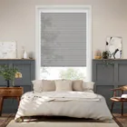 L-shaped Oscar Matte Anchor Grey Perfect Fit Venetian Blind - 25mm Slat