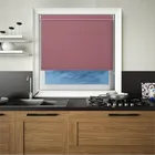 Origin Plum No Drill Roller Blind