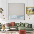 Origin Grey White Cordless Roller Blind