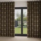 Presley Plum Wave Curtain Blinds Uk