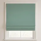 Tampa Aqua Deluxe Roman Blinds