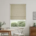 William Morris At Home Strawberry Thief Woven Sage - Designer Roman Blind