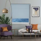 Luxe Smokey Blue Roller Blind