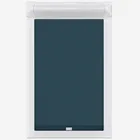 Supreme Blackout Peacock Perfect Fit Roller Blind