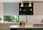Lycia (fr Blackout) Angora Grey - Roller Blind